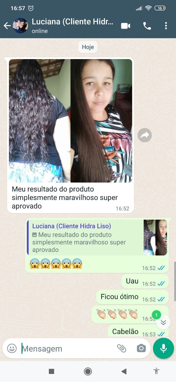 Antes e Depois - Hidraliso