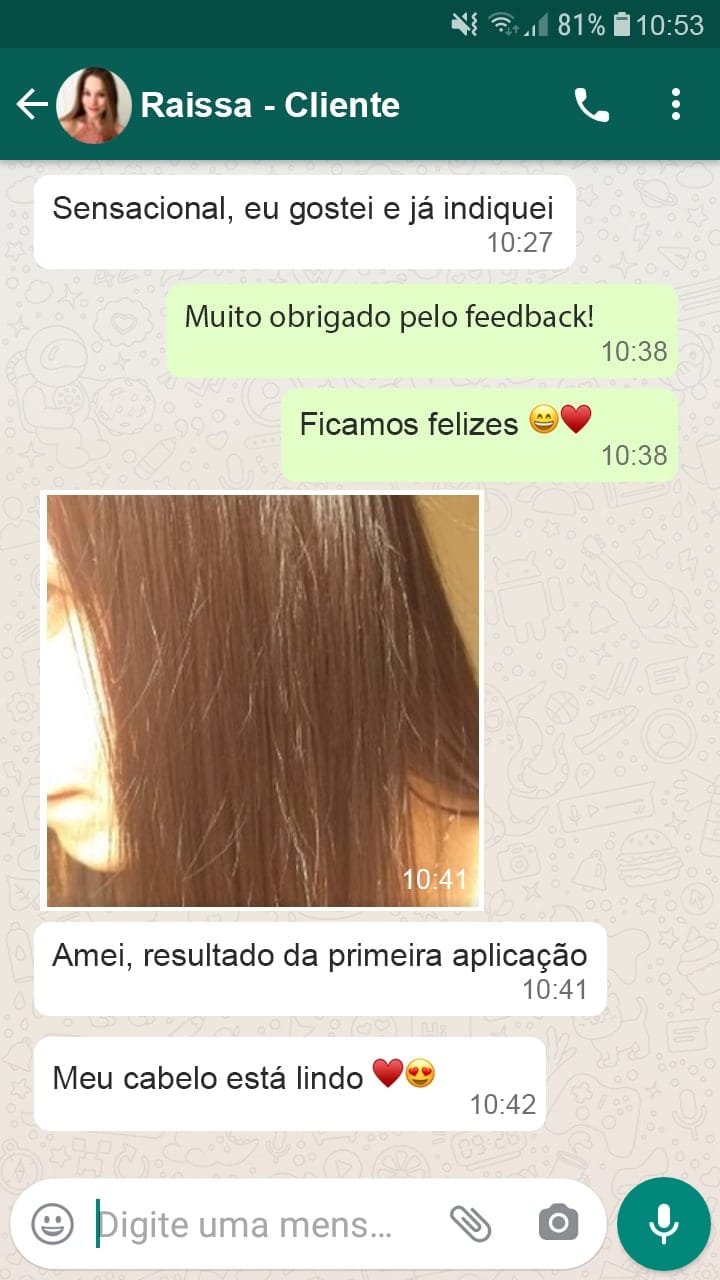 Depoimento de Cliente